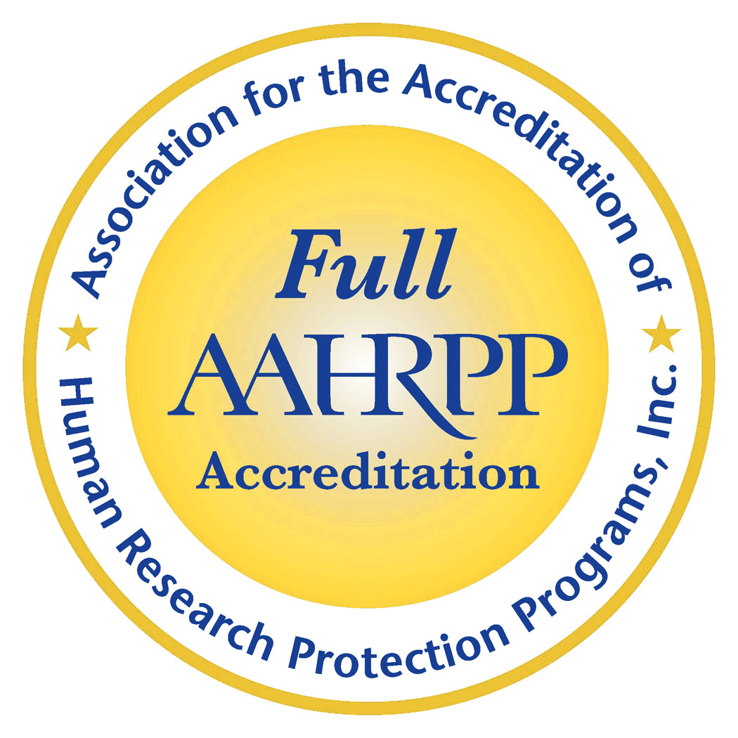 AAHRPP Seal of Accreditation